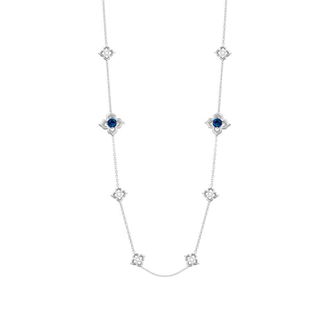 Timeless Peranakan II Necklace with London Blue Topaz