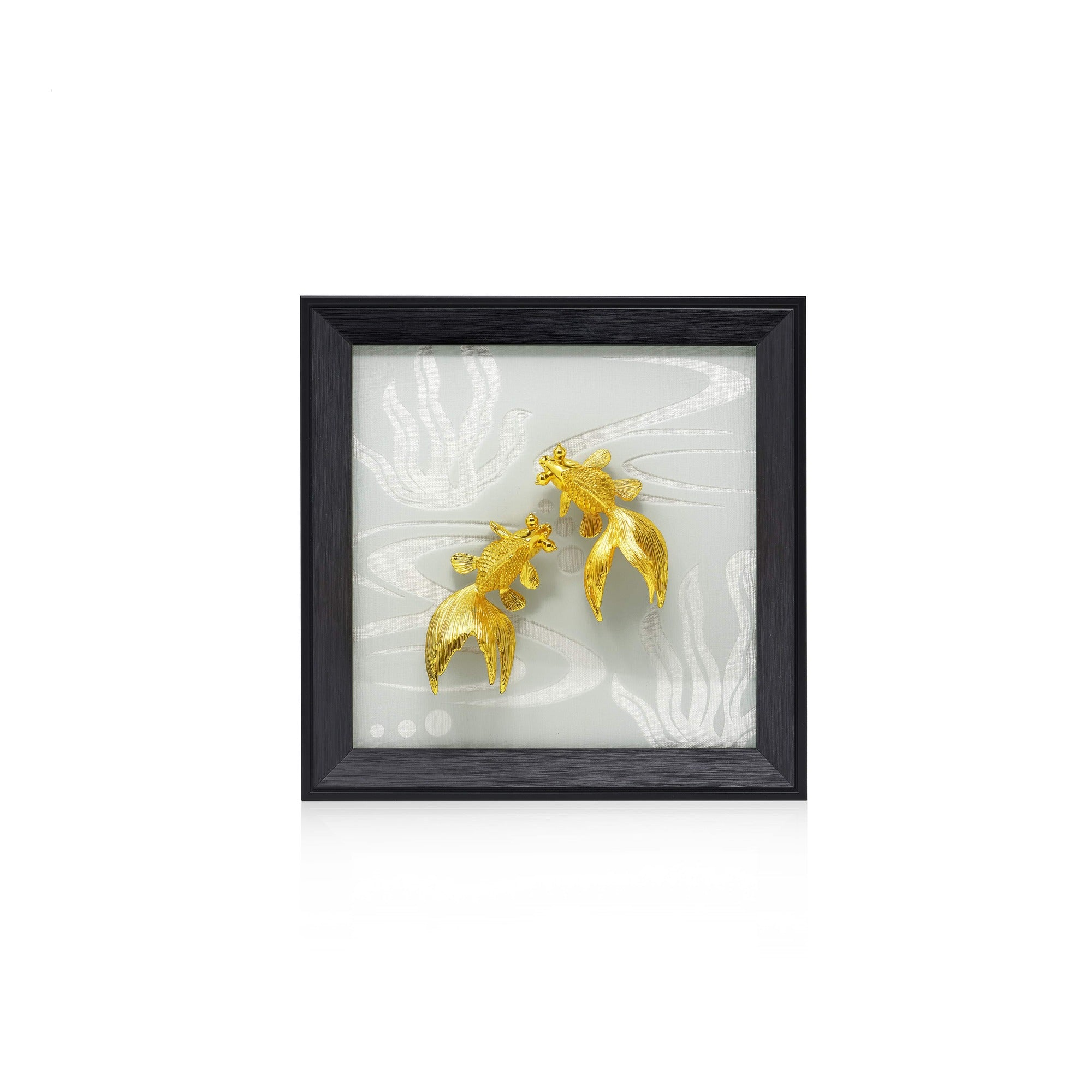 Goldfish - Left Sculpture in 24K Yellow Gold (G) – RISIS