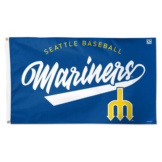 Seattle Mariners 3x5ft Flag — Hats Off