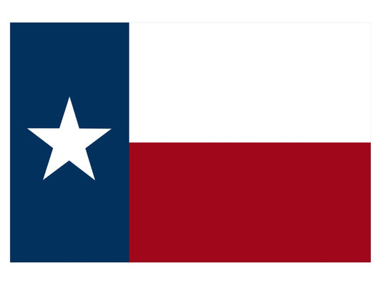 Texas Flag Patches 2x3