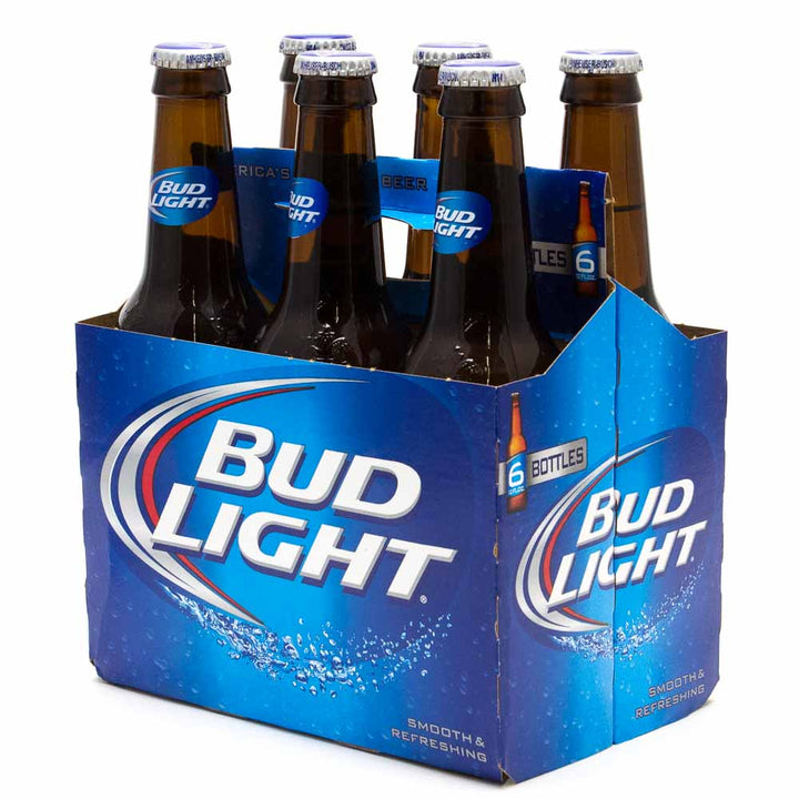 Bud Light 12 oz Bottle 6 Pack – Station Wines & Liquor