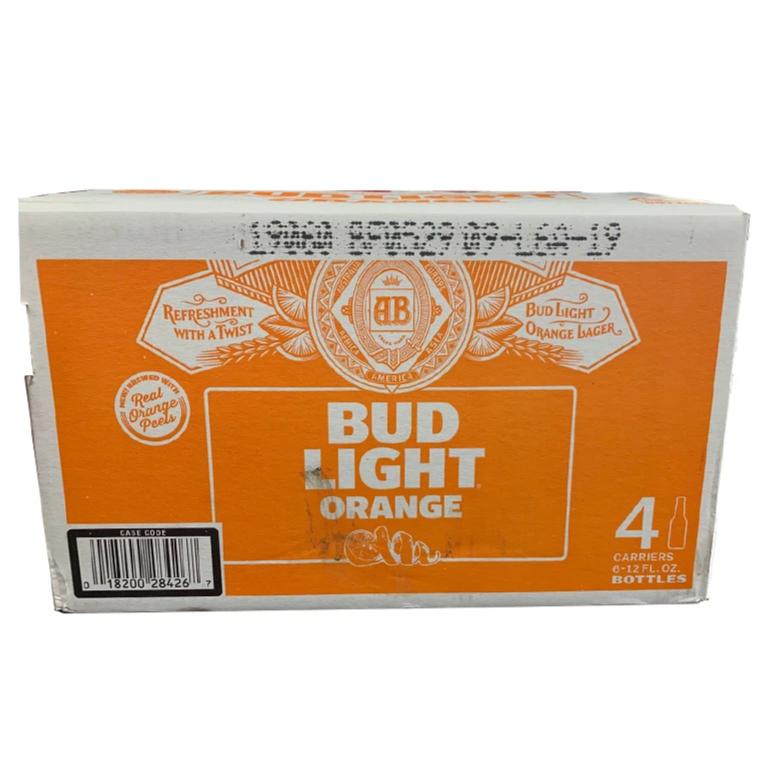Bud Light Orange 12 Oz Bottle 24 Pack Station Wines And Liquor