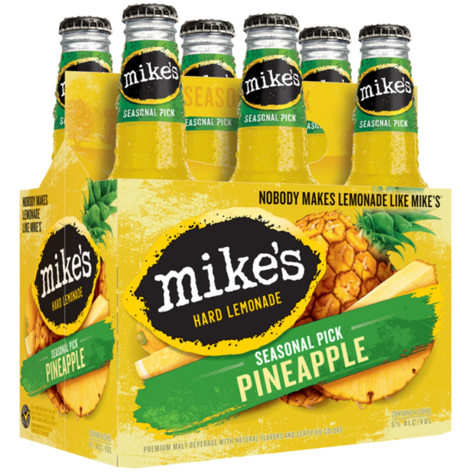 Mike's Hard Pineapple Lemonade 12oz Bottle 6 Pack – Station Wines & Liquor