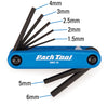 Park Tool FOLD-UP HEX WRENCH SET