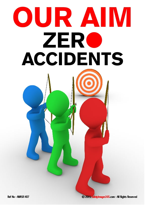 Awareness Safety Poster Our Aim Zero Accidents Safety - vrogue.co