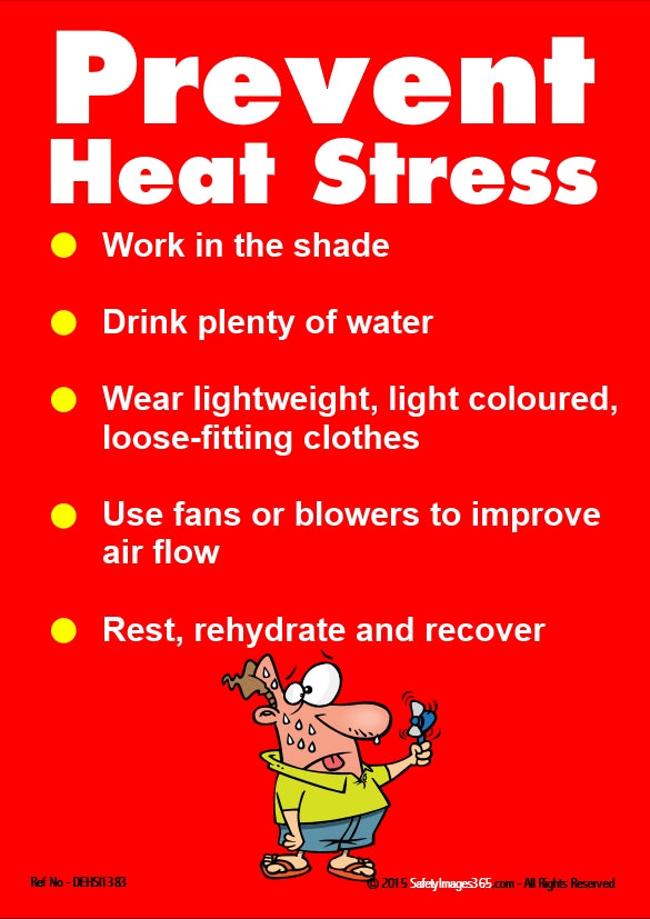 Heat Stress Poster