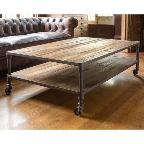 reclaimed-wood-rolling-coffee-table