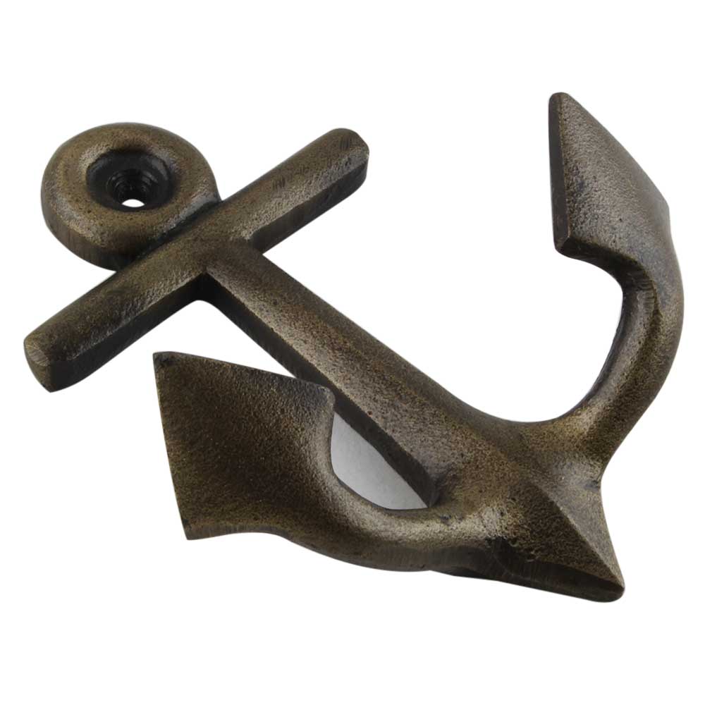 Antiqued Bronze Iron Wall Hook