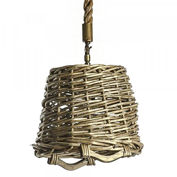 French Market Basket Pendant Light