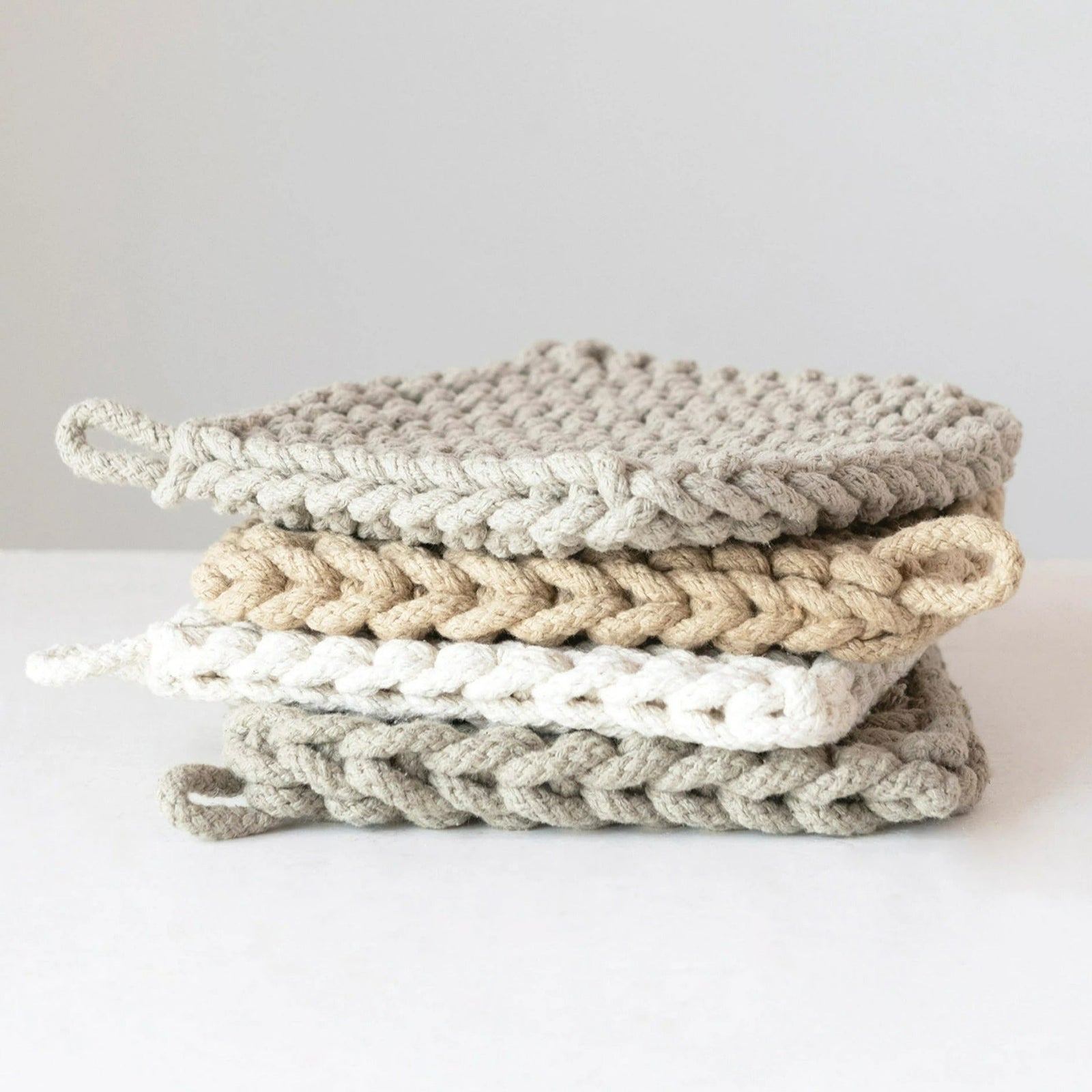 Crochet Pot Holders – dWELLing Decor & Apparel