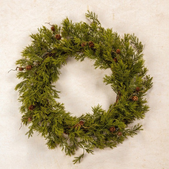 Rustic Pine Stem with Small Pinecones | A Cottage in The City