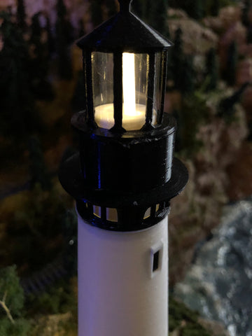 Lighthouse with Fiber Optics