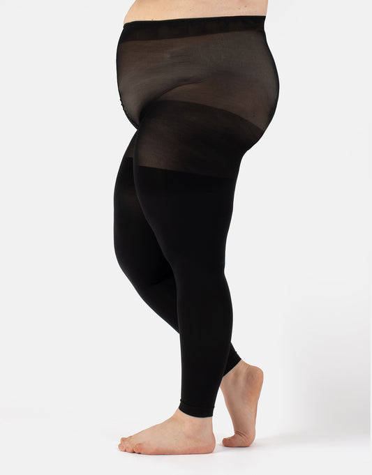 Opaque Footless Tights – tights dept.