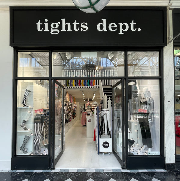 Tights Dept. store front located in Stephen's Green Shopping Centre, Dublin City.