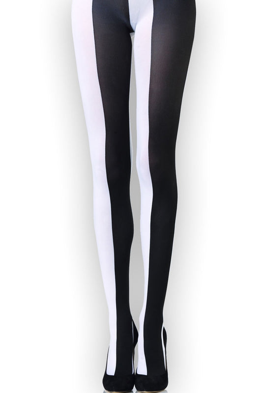 Emilio Cavallini - Two Toned Horizontal Stripe Tights – tights dept.