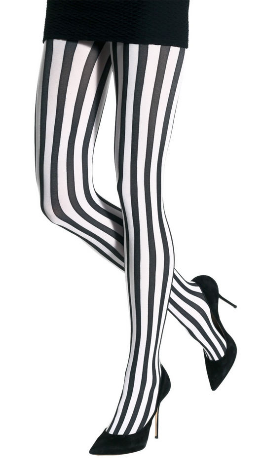 Emilio Cavallini - Two Toned Large Vertical Stripes Tights – tights dept.