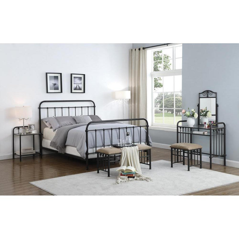 eastern king metal bed frame