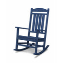 Polywood Presidential Rocking Chair in Navy-Washburn's Home Furnishings