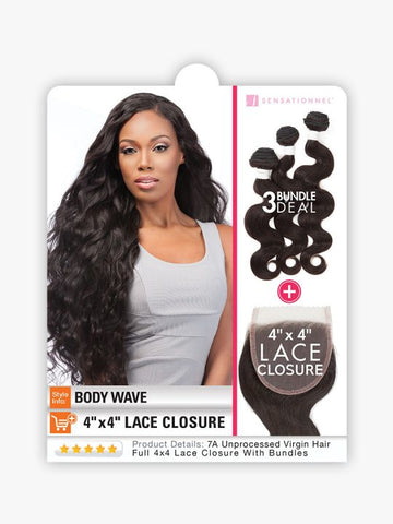 BODY WAVE | Bare \u0026 Natural 4x4 Lace 