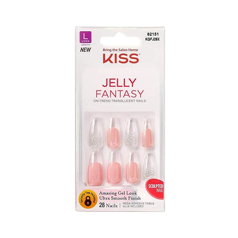 21+ Kiss Pink Jelly Nails | Pseudoepu