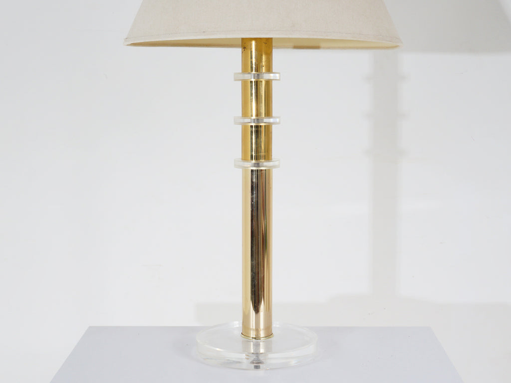 lucite lamp