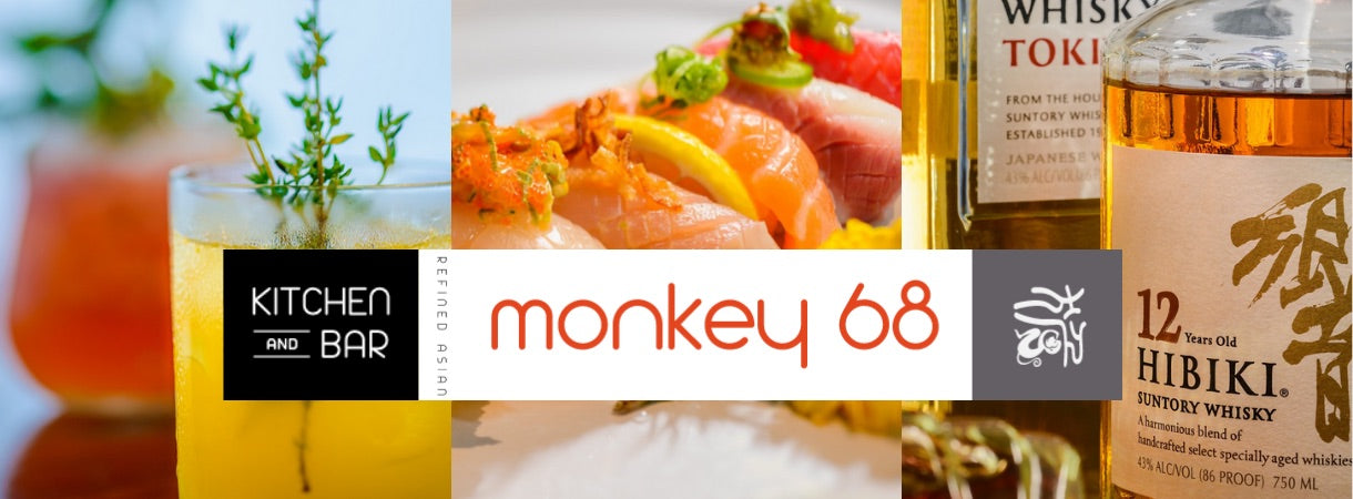 Monkey 68 Alpharetta Sushi refine asian restaurant