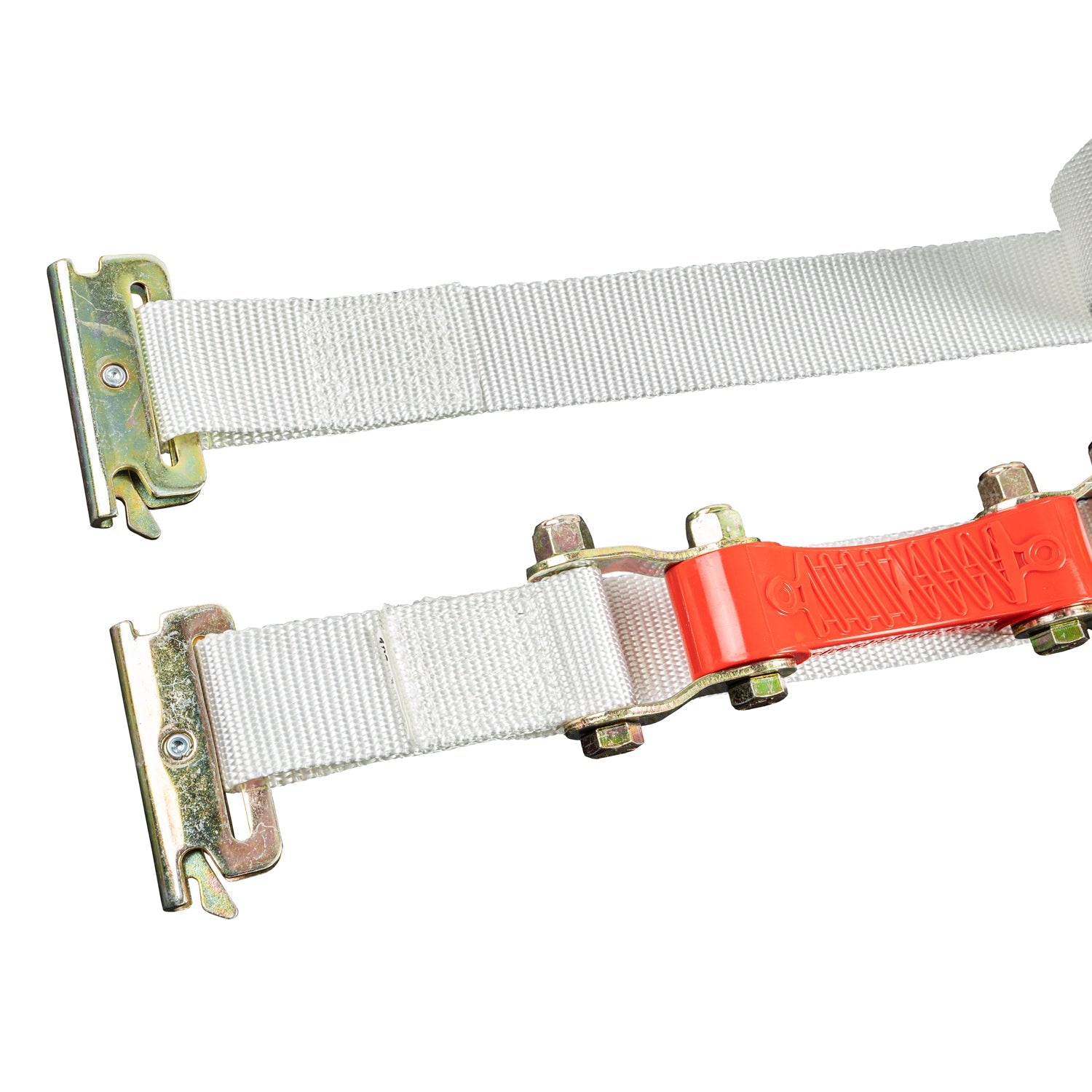 18ft x 2in ShockStrap Ratchet Strap w Snap Hooks, Premium Made in USA  Polyester Webbing, 10,000lb Breaking Strength, 3,333lb WLL, Commercial Grade