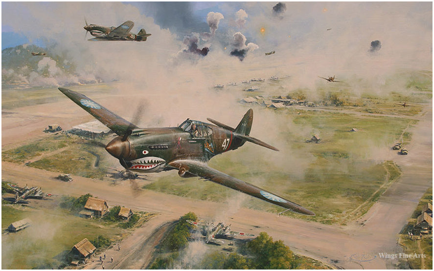 Flying Tigers By Robert Taylor Aviation Art – Wings Fine Arts