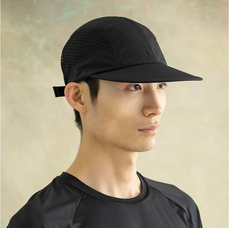 Supplex Nylon No Mesh Long Bill Cap キャップ-