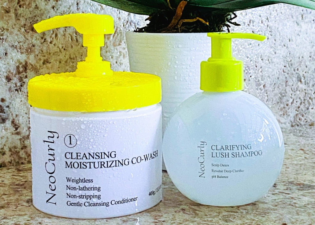 NeoCurly Clarifying Shampoo and Co-wash