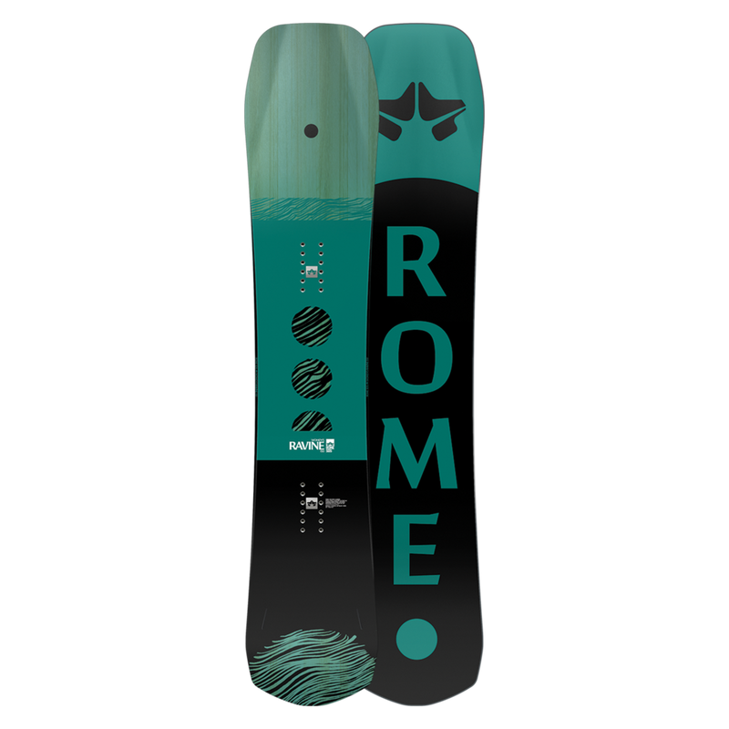 Rome Snowboards Womens Ravine Snowboard – Pure Stoke