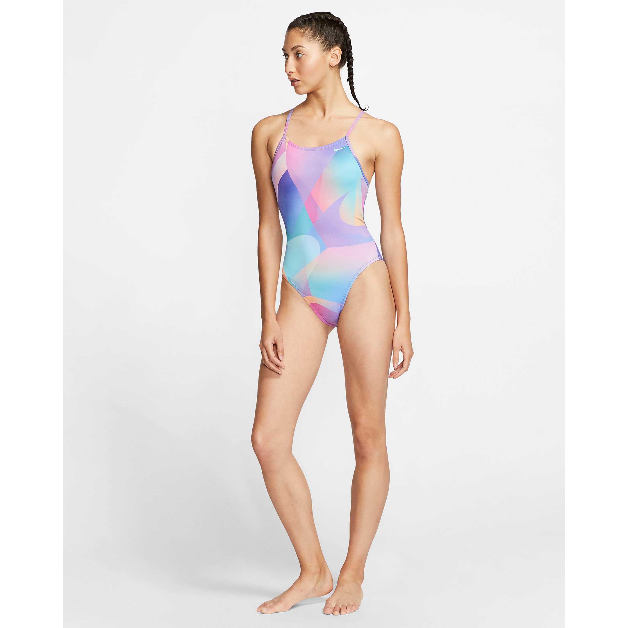 nike lace up swimsuit