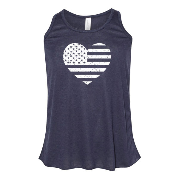 Love USA Kids Tank - MI Sports