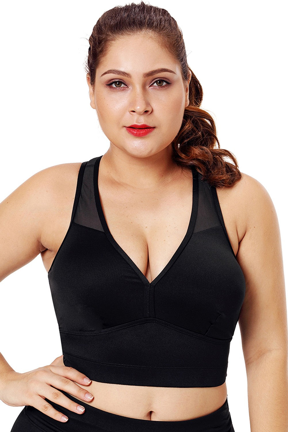 plus size yoga bras