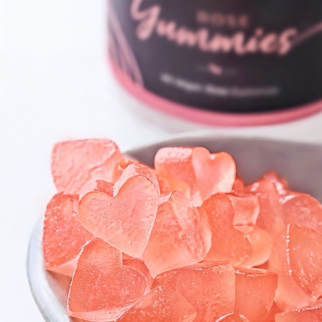 Rose Yummies World S Only Rose Gummies Pure Rose