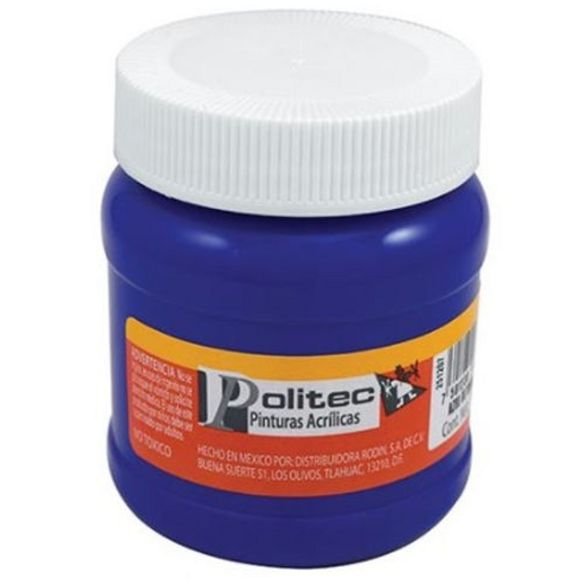 Pintura Acrílica Morado Politec 250 ml