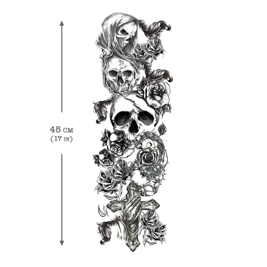 Tattoo of Skulls Fires Gothic