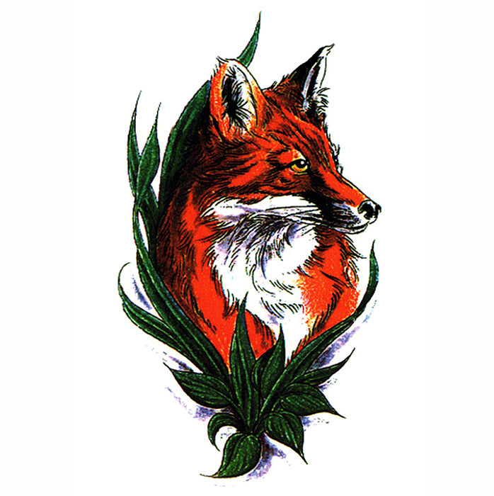 Fox Face Inkotattoo