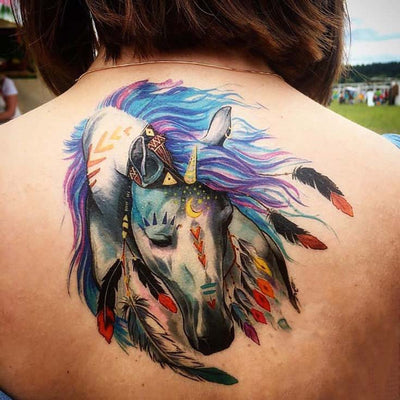 100 Indian Horse Moon Tattoo Design png  jpg 2023