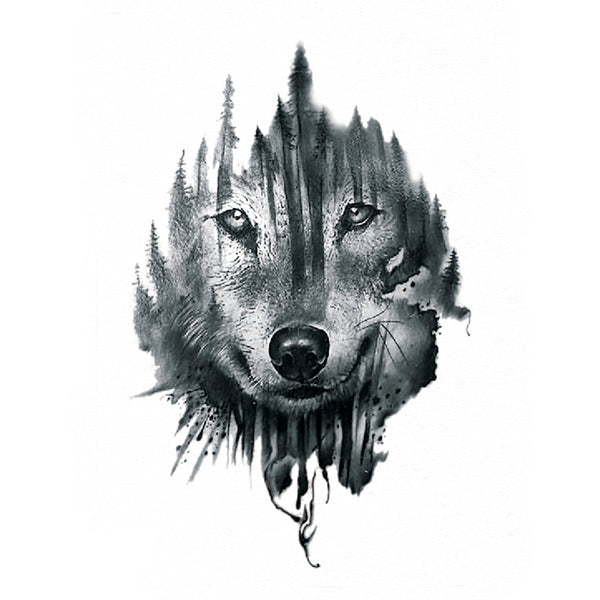 Wolf Wood - INKOTATTOO