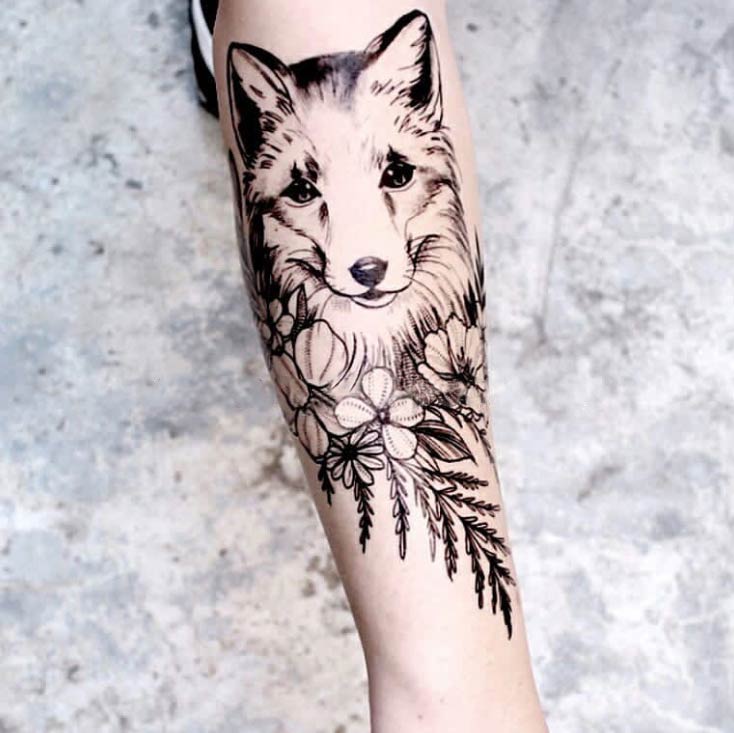 Aggregate more than 73 fox sleeve tattoo latest  thtantai2