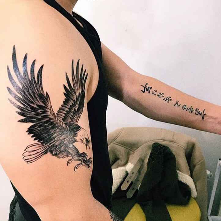 Monster EAGLE Tattoo for Men Women Waterproof Hand Temporary Body Tattoo  Buy Monster EAGLE Tattoo for Men Women Waterproof Hand Temporary Body Tattoo  at Best Prices in India  Snapdeal