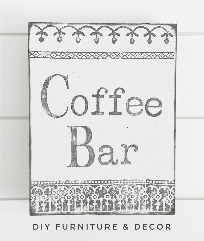 Coffee Bar Sign The Crafty Diyer