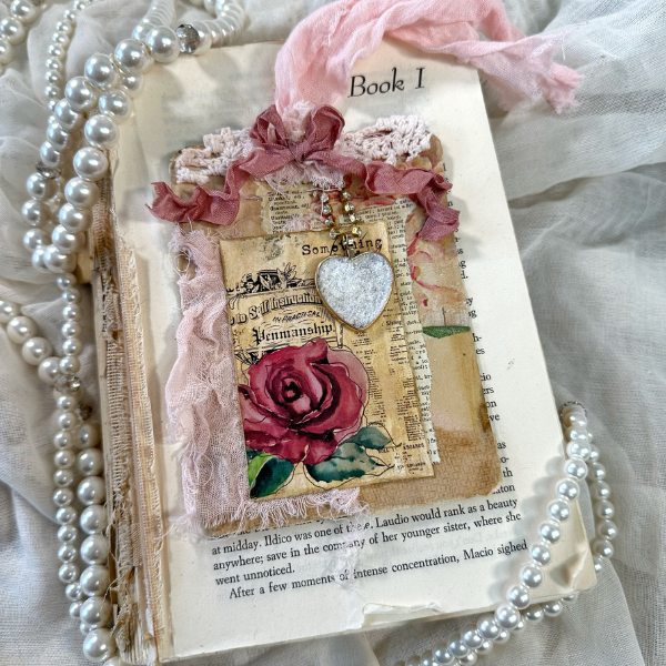 Decoupage Club Shabby Tag – The Crafty DIYer