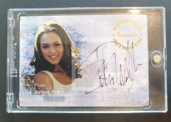 Buffy Reflections Inkworks Autograph Trading Card A2 Faith Front