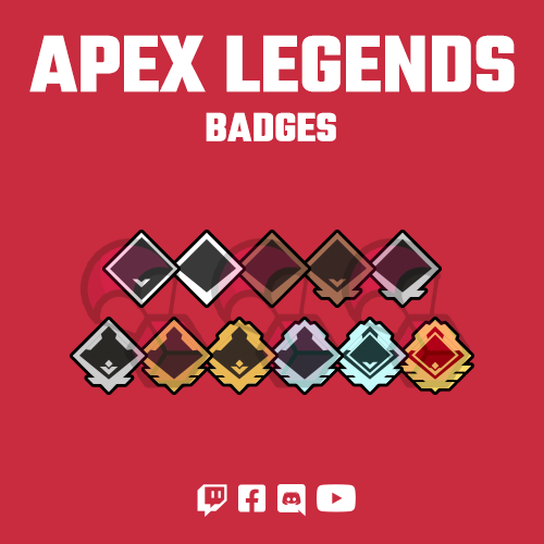 Apex Legends Twitch Subscriber Badges Loot Drop Graphics