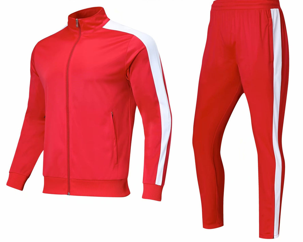 full red tracksuit