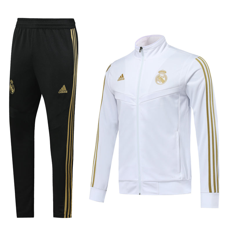 Real Madrid Bespoke Black and White Zip 