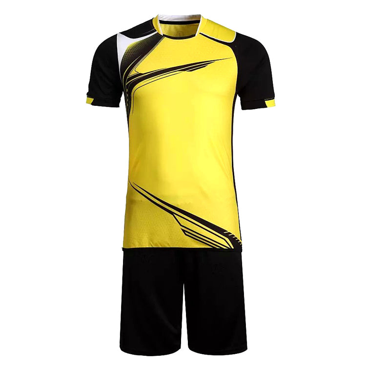yellow colour football jersey