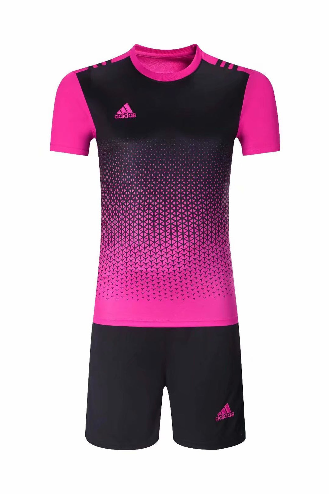 black and pink football jersey